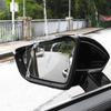 Espelho retrovisor universal do carro chuva sobrancelha vista traseira lâminas à prova de chuva adesivo