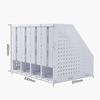 Deli 4-Tier Foldable Desktop File Organizer