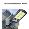 Solar Powered Motion Sensor Light Outdoor Waterproof Courtyard Light Security Light with Remote