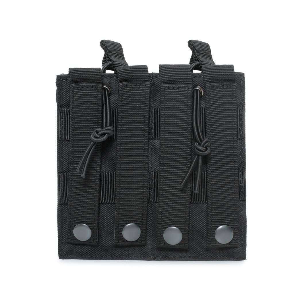 7.62/5.56mm Double Magazine Pouches Tactical Molle AK AR M4 AR15 Rifle Airsoft Paintball Mag Pouch for Hunting Vest Accessories