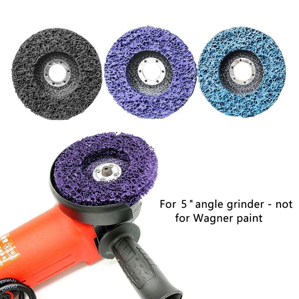 Buy 3PCS 5 Poly StripDiscWheel For Angle Grinders Clean & Remove