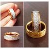 Stainless Steel Ring Jewelry Stone Fashionable Wedding Sweetheart Inset Collectibles Ornament Accessories Party