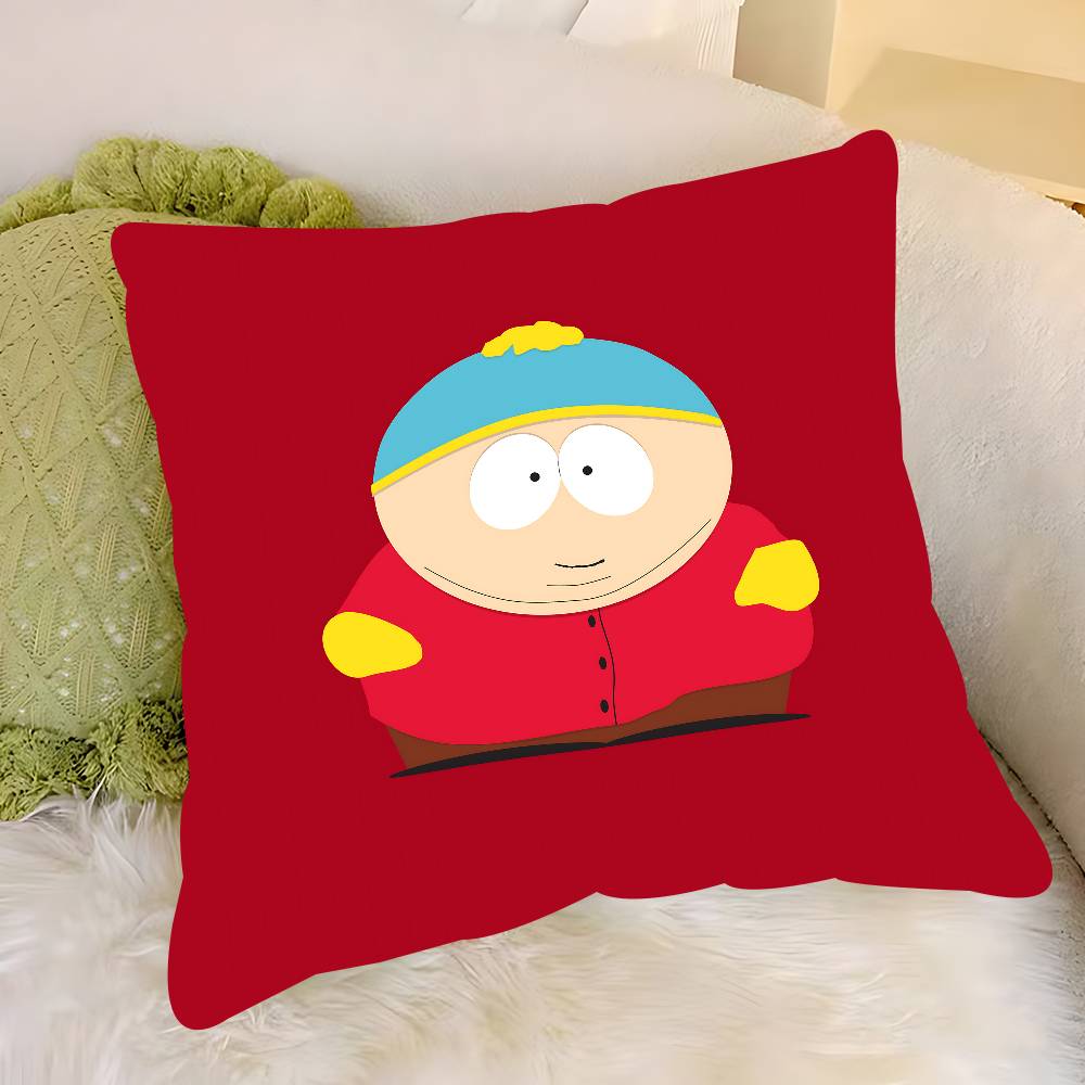 E-Eric Theodore Cartman Kissenbezug Abnehmbarer Waschbarer Kissenbezug – Ganzjahresweichleinen