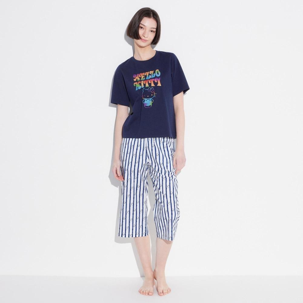 

UNIQLO ЯПОНИЯ Hello Kitty, 50-летие, хлопок, лилако