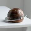 Black Walnut Perpetual Calendar Earth Design Desk Ornaments Rotating Adjustment Calendar Table Exquisite Living Room Home Decor