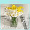 Pu Calla Lily Fake Flowers For Wedding Party Home Decor Photography Props