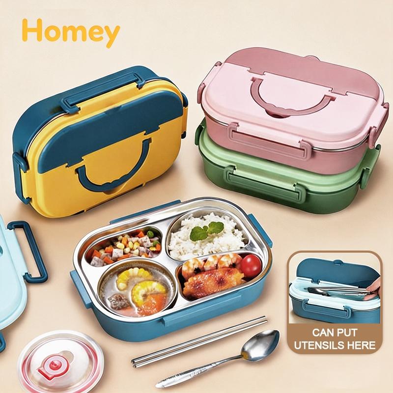 Stainless Steel Insulated Food Container for Kids BPA Free Portable Lunch Box with Bowl for School Outdoor Trips