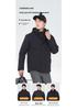 Op maat Gemaakte Winddichte en Waterdichte Heren 3-in-1 Outdoor Jas met Logo Bedrukking voor Bedrijfs- en Teamkleding