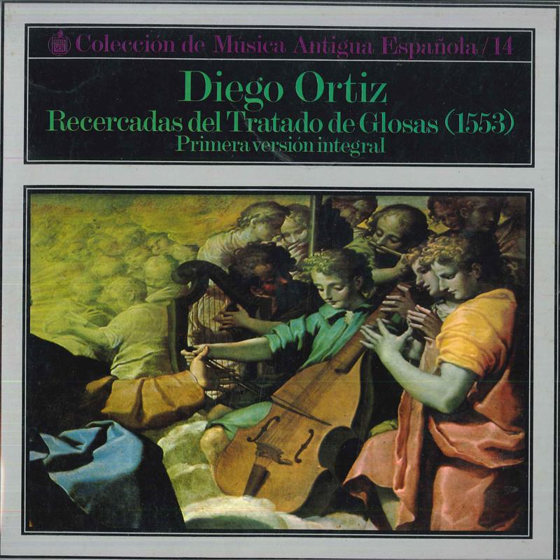 

LP Record DIEGO ORTIZ Recercadas Del Tratado de Glosas 1 HHS7 HISPAVOX Spain Classical Used