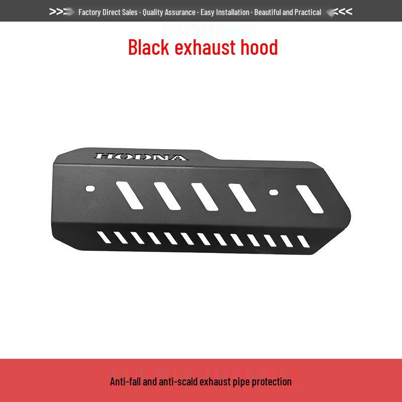 Compatible Accessories for Honda NS150XC: Front & Rear Bumpers, Exhaust & Radiator Covers