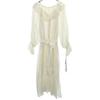 Unused GRACE CLASS Long Sleeve Frill Lace Long Dress 2-36 White Thin Women Used