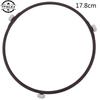 1 Stück Mikrowellenherd Drehteller Halterung Kreis Drehbarer Ring Stütze Rollenhalterung Glas Drehteller Grundplatte Tablett Halter Ständer