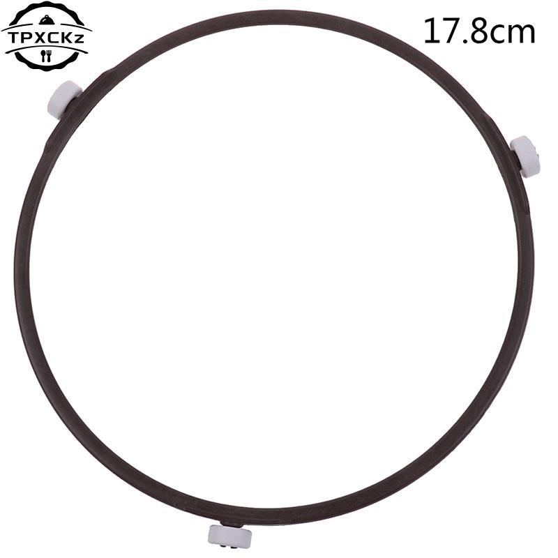 1 Stück Mikrowellenherd Drehteller Halterung Kreis Drehbarer Ring Stütze Rollenhalterung Glas Drehteller Grundplatte Tablett Halter Ständer