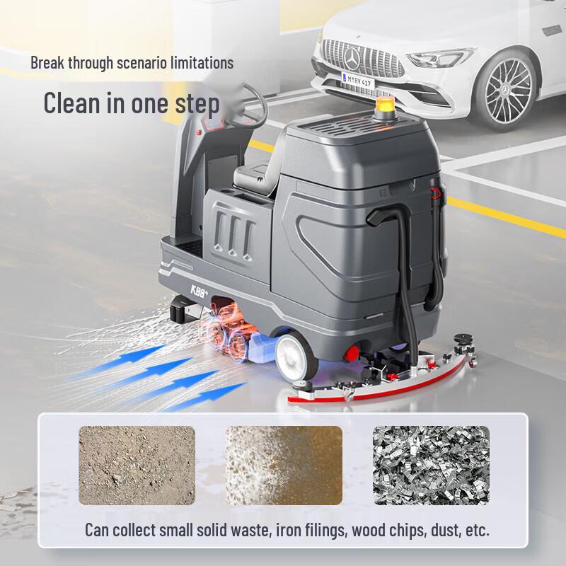 Yangzi Commercial 4-in-1 Floor Scrubber CN plug (adapter included)