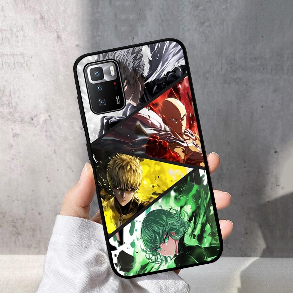 One Punch Man Phone Case For Redmi Note 4 X 5 A 6 7 8 T 9 9S 10 11 11S 11Epro Poco M3 Pro