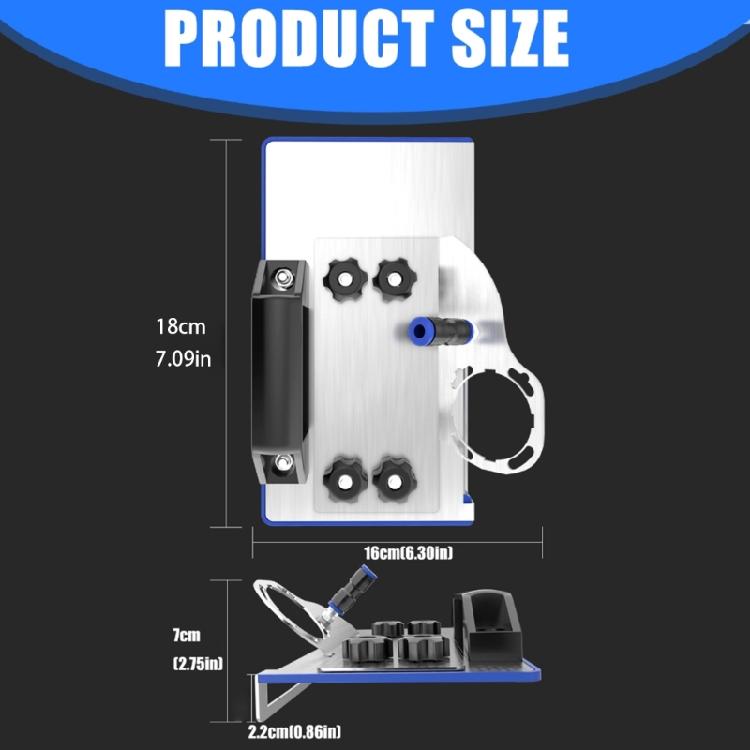 Adjustable Angle Grinder Holders For Professional Tile Edging 45 Degree Tile Chamfering Tool for 100 Type Grinding Tool