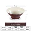 Net Celebrity Melamine Ramen Bowl: Two-Tone Creative Design, Large, Ideal for Mala Tang and Rice Noodles