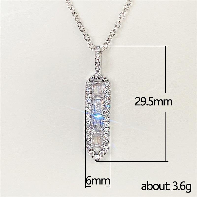 Light Luxury Design Necklace, Tide One-Word Necklace Collarbone Chain Woman, Simple Temperament Jewelry