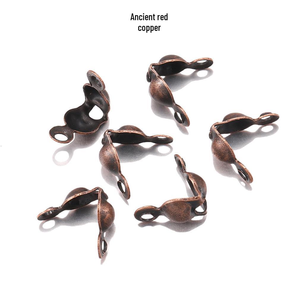 Dwugłowy Klips Dodatków Biżuteryjnych z Podwójną Klamrą - Dwustronny, Osłona Guzika z Podwójnym Otworem