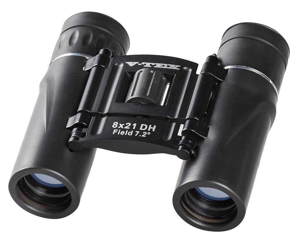 Kenko 8x21 DH Roof Prism 8x 21mm V-TEX Binoculars, Magnification, Aperture, Dual-Axis, VT-0821D