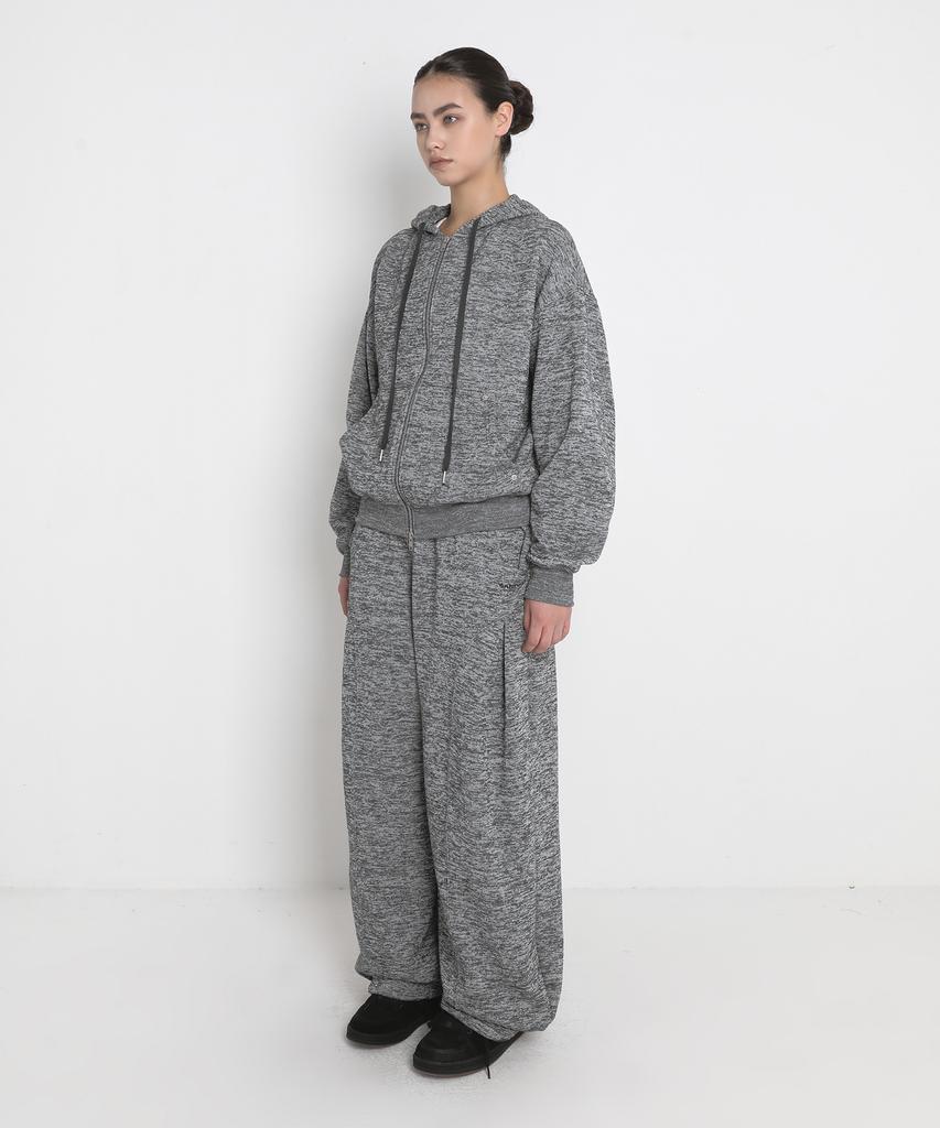 Saendeulig Brushed Bokashi Sweatpants_Melange Gray