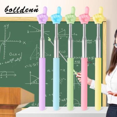 Telescopic Children's Reading Pointer Stick - Macaron Baton for Kindergarten Teaching