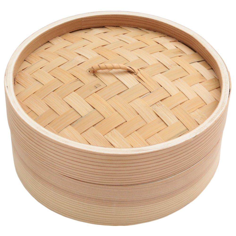 Sugiki Steamer Set (21cm) - Includes 1 Steamer and 1 Lid. Suitable for commercial use.