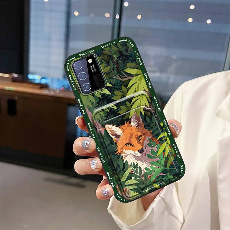Shockproof Waterproof Phone Case For Oukitel C25 Soft Case Card Slot Graffiti Anti-knock Durable Protective TPU Cover