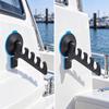 2 Pieces Suction Cup Fishing Rod Holder Screwless with Base areaSaving