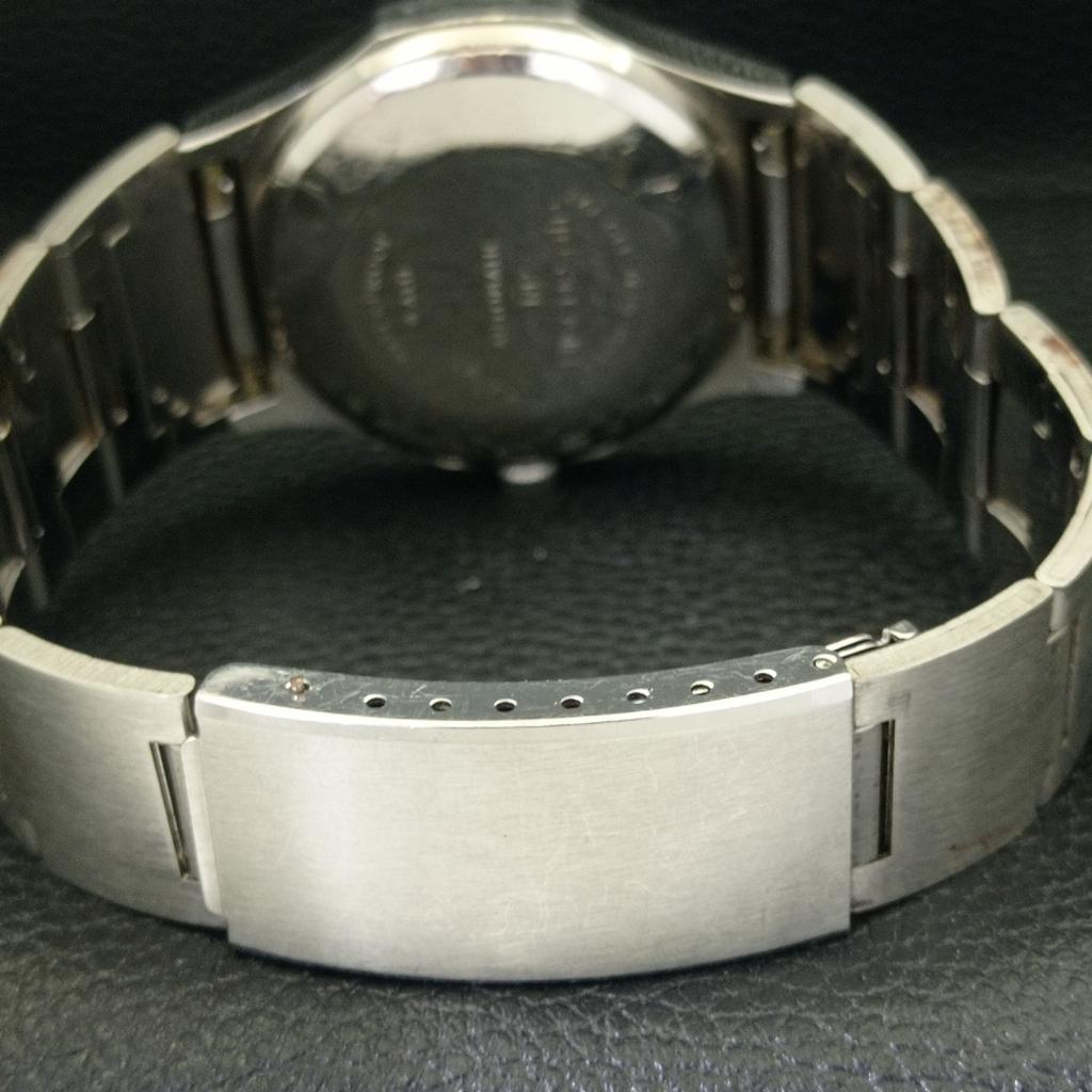 USED MALYSIAK AUTOMATIC SWISS MENS DATE ORIGINAL DIAL WATCH a432794-2 R113-a432794