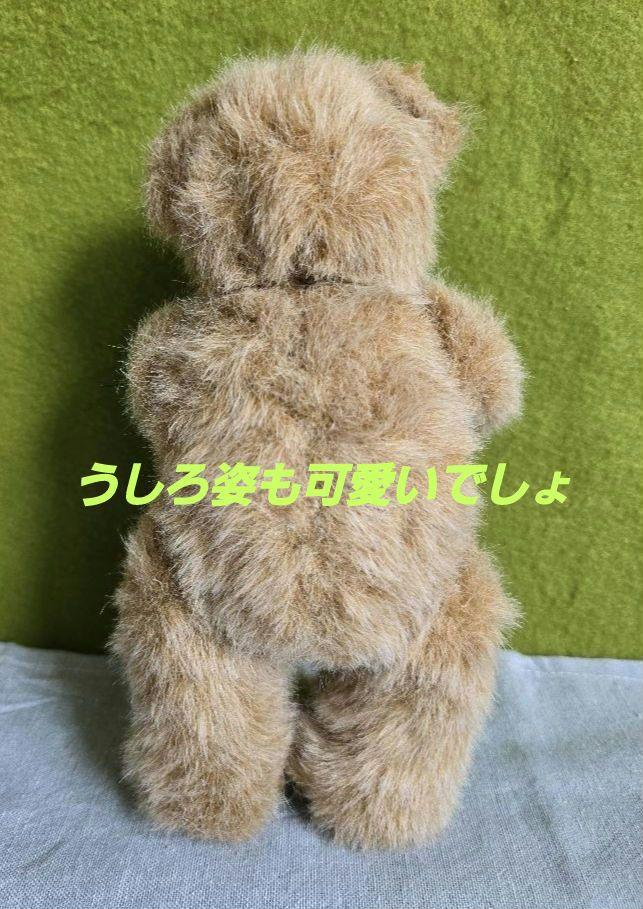 [USED] Teddy Bear, Stuffed Animal, Tartan Check Pattern