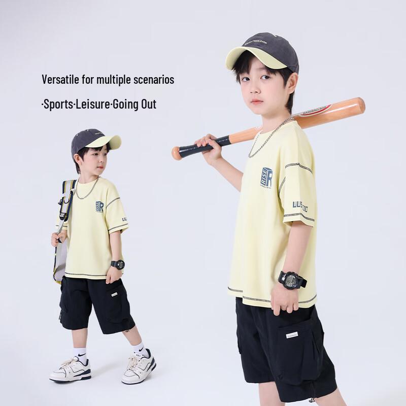 Boys' Cotton Short Sleeve T-Shirt