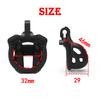 Super Mini Cobra Chastity Cage Devices Pink/Black/Whie Penis Lock with 4 Size Cock Rings Men Cuckold Lockdown Bird Adult Sex Toy