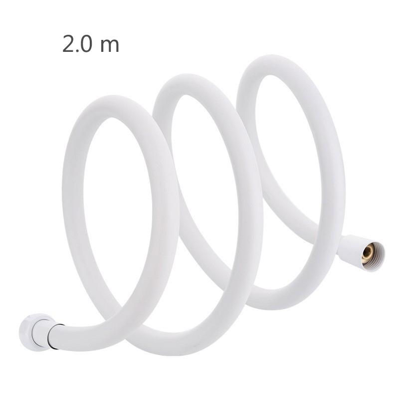 1.5/2.0M PVC Silicone Shower Head Hose Flexible Pipe Tube High Pressure Water Powerful Multilayer Plumbing Bathroom Accessories