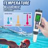PH metr, TDS/pH/Teplota 3v1 pH metr pro vodu, Rozsah měření 0-14 pH Digitální pH metr