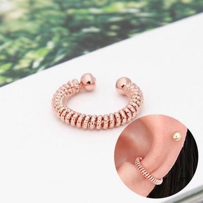 14Kgp Rose Gold Unique Spring Ear Cuff (S8539046)
