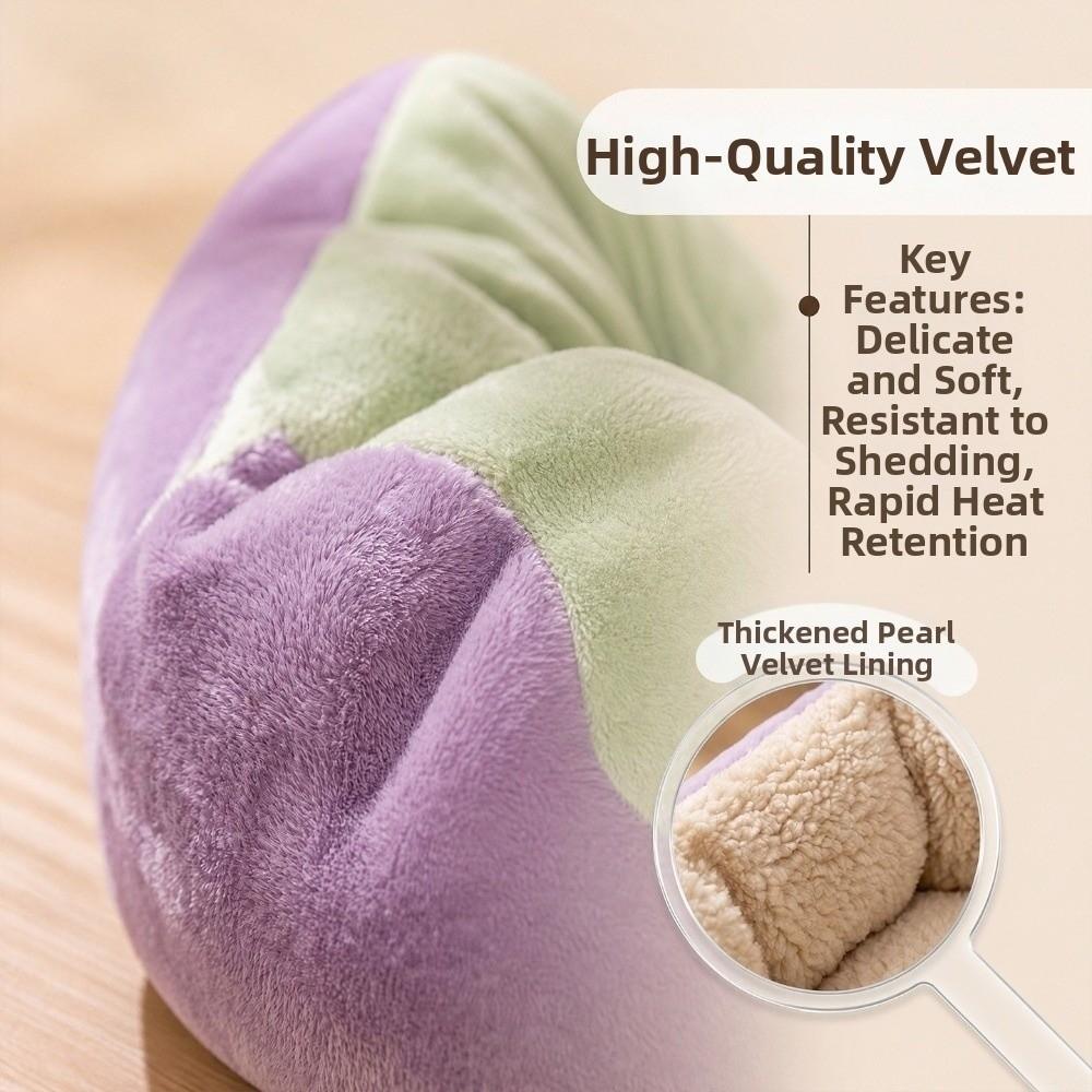 Thick Velvet Plush Hanging Bird Bed Sherpa Inner Liner Small Bird Winter House Pet Bird Supplies
