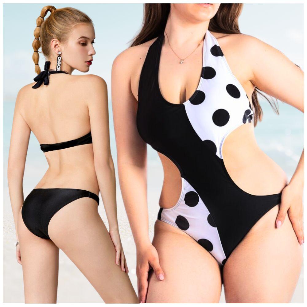 Plus size swimsuit XL slimming suit cutouts sexy bikini Plus size swimsuit L slimming suit cutouts sexy bikini
