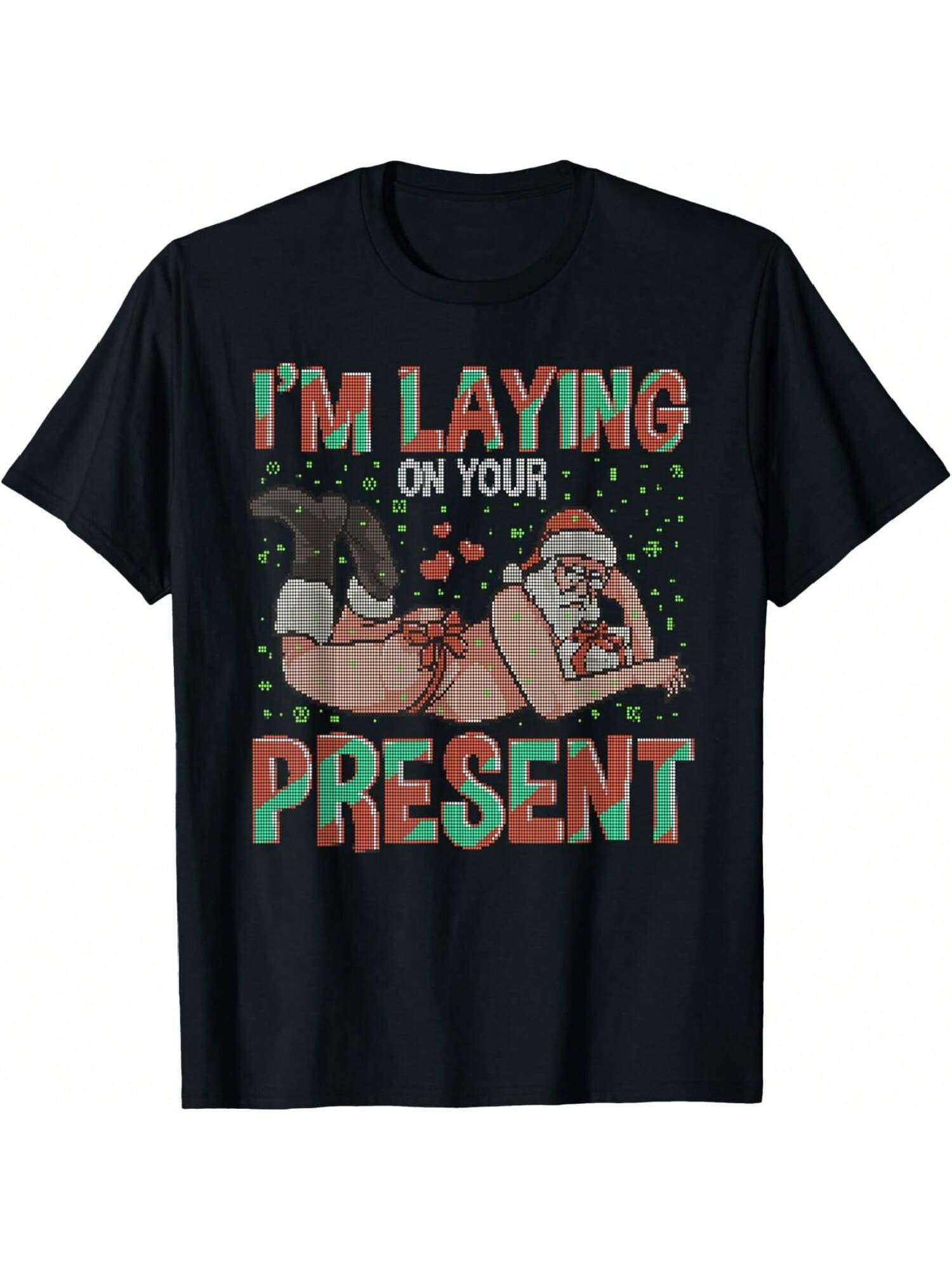 

Funny Inappropriate Christmas Women T-Shirt XXXXXL чёрный