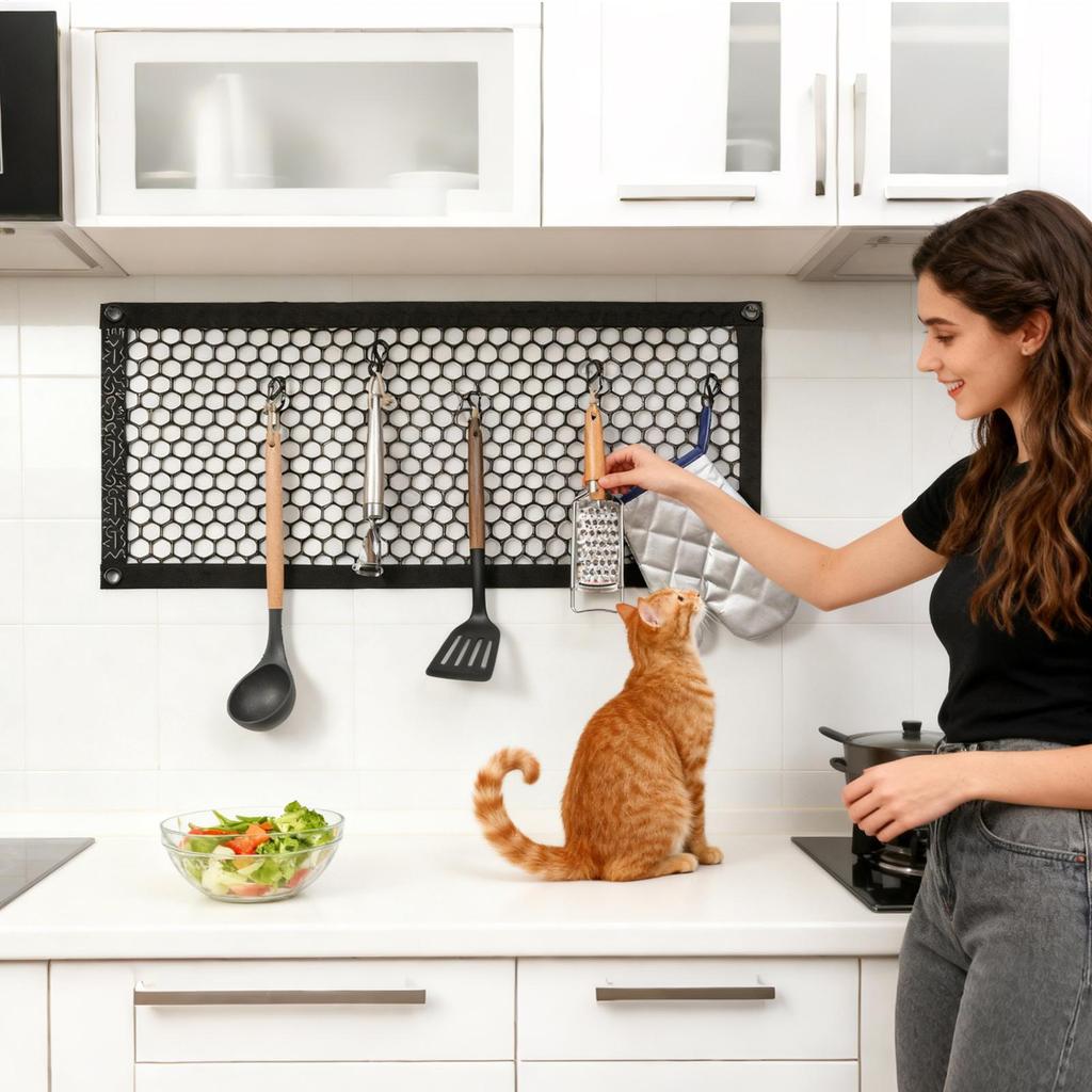 Automotive Cargo Nets Mesh Storage Carge Pouch For Car Vehicle Luggage Mesh Pouch For Truck SUV Pickup RV Van Sedan Offroad