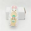 Wooden Rabbit Nesting Dolls Handcraft Russian Matryoshka Doll Stacking Toy for Easy Storage and Holiday Gift Giving