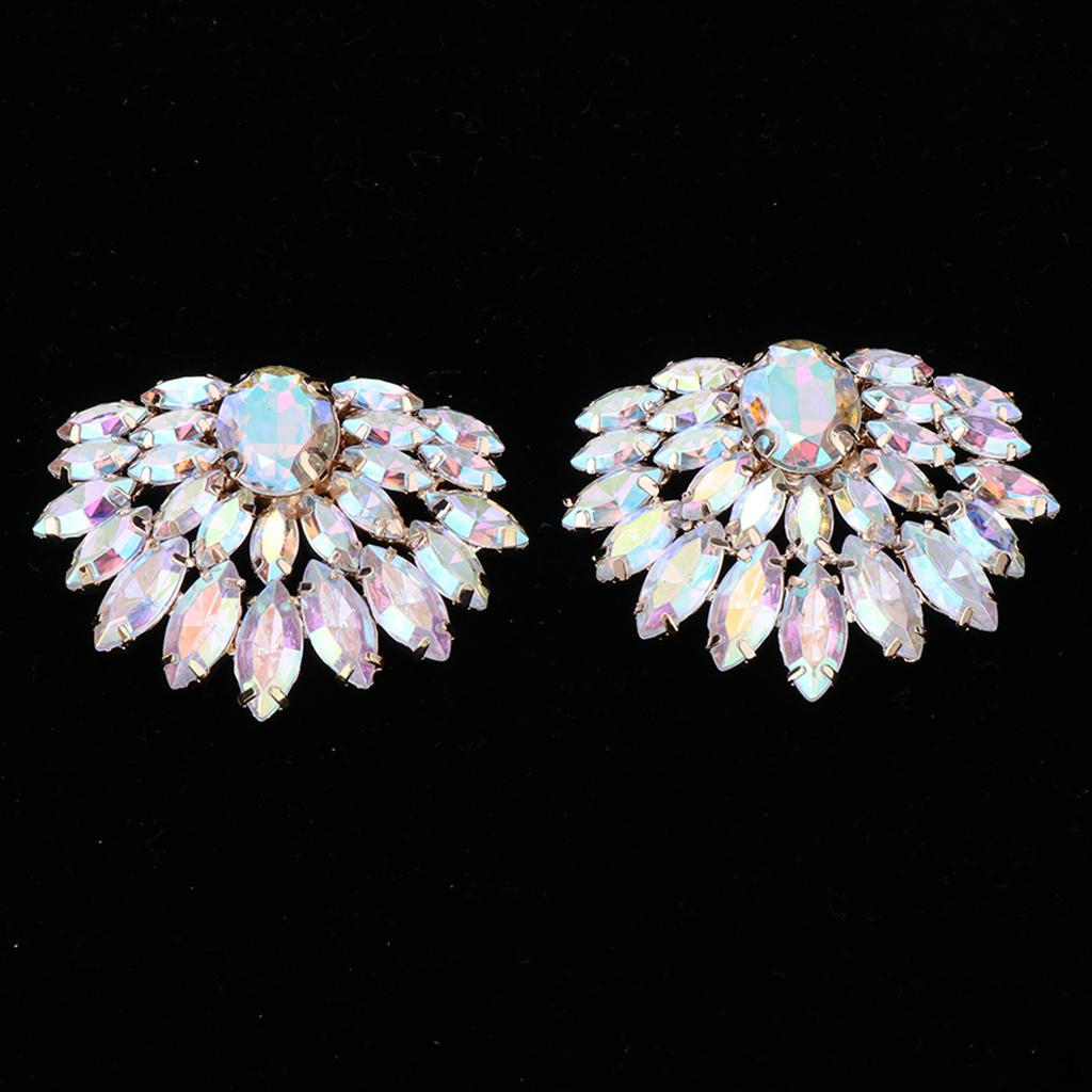 

1 Crystl Buckle pplique for Bridl Wedding Decor C