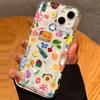 Phone Case for  Redmi Note 12 11 13 Pro Plus 5G 11s 10s 10 Pro 9 12c 13c 4G Transparent Fruit Juice Shock-Absorbing Cover