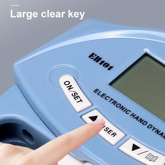 Electric Grip Strength Tester LCD Display Hand Grip Dynamometer Gripper Trainer Handheld Grip Measurement Meter Hand Grip Power Strengthener Exerciser