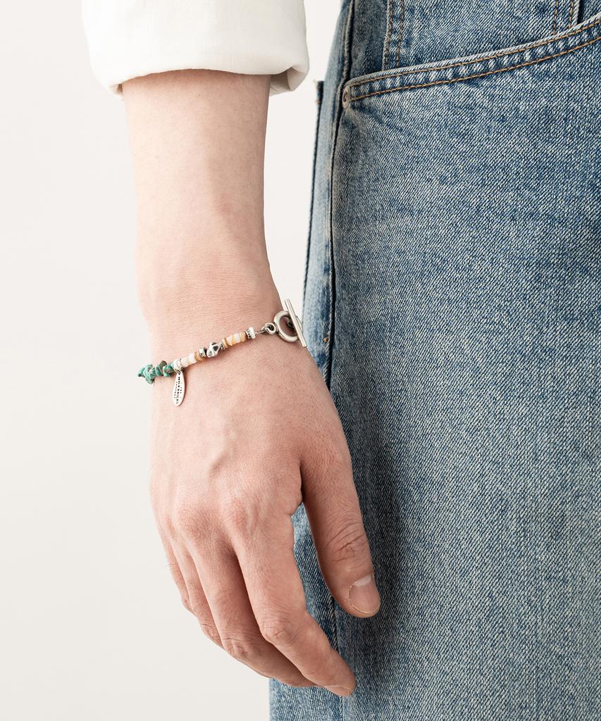 Wild Bricks W23 Gemstone Bracelet (Aqua)