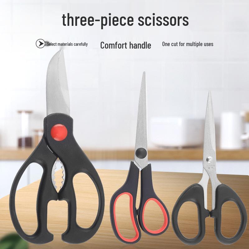 Stainless Steel Multifunctional Kitchen Scissors for Cutting Meat and Bones