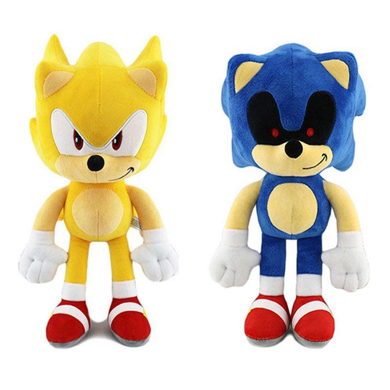 30cm Super Soft Sonic Shadow The Hedgehog Plush Dolls For Kids And Adults