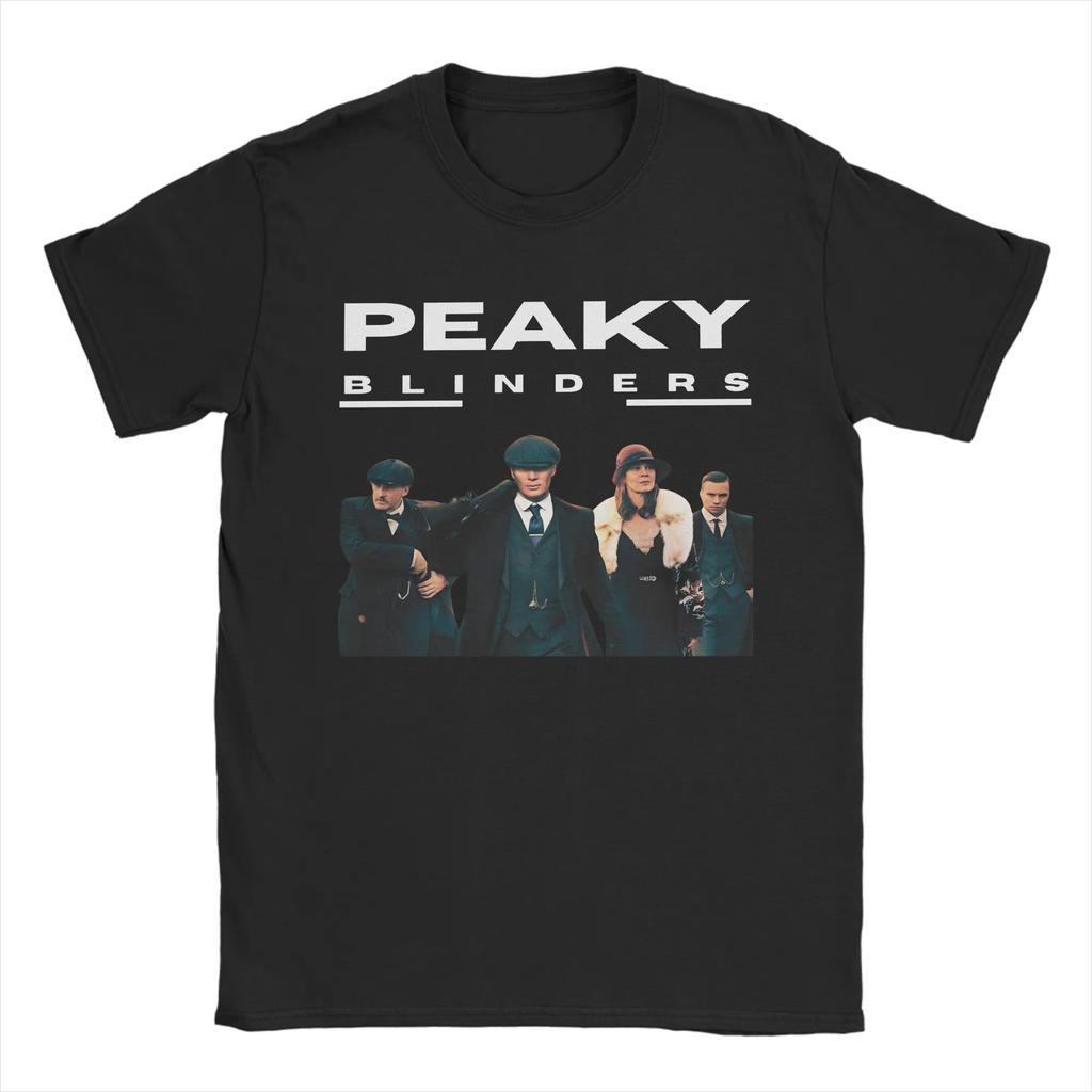 New Print Tommy Shelby Peakys Blinders The Immortal Unisexs Clothing Womens Clothing T Shirt Tee Pure Cotton Summer Tshirt