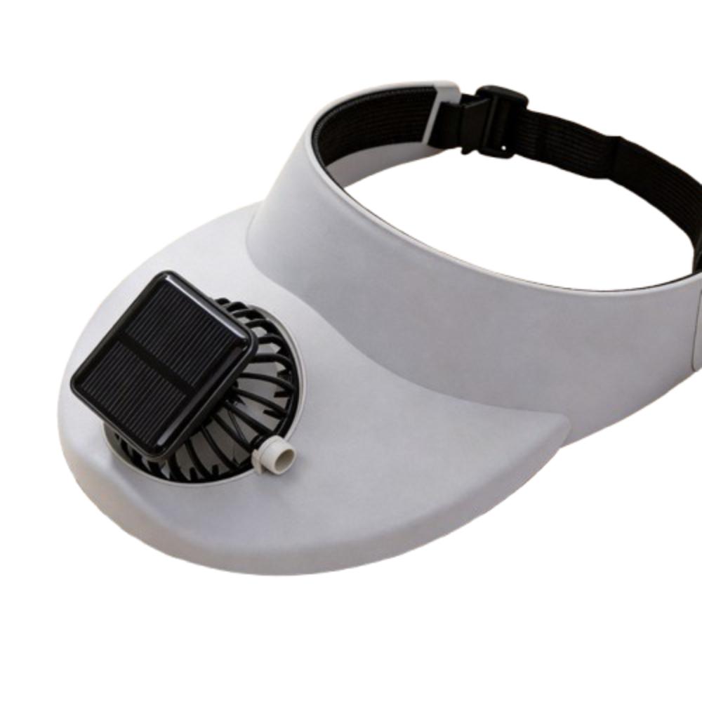 Strong Wind Summer Fan Sunhat Breathable Fisherman Hat Solar Fan Cap  Sun Protection