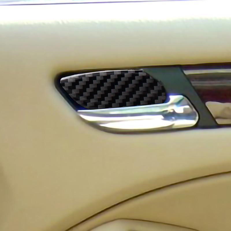 Black Car Interior Decoration Protection Carbon Fiber Sticker For For BMW 3Series E46 1998-2005 With Navigation System